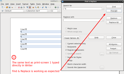 Print-screen2 - F&amp;R with direct input in writer