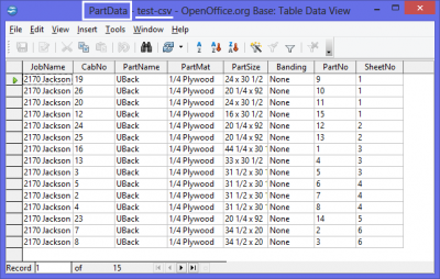 PartData.png (35.76 KiB) Viewed 6187 times csv Data in the Gridview