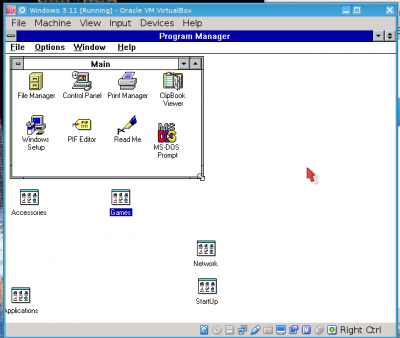 File Manager in Win 3.11