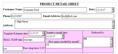 User data inserted into .odt file