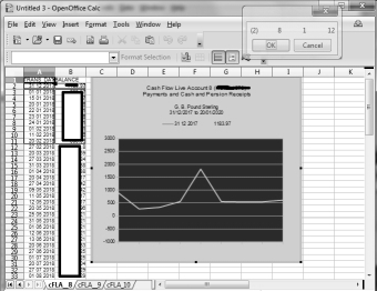 As it is, truncated to 12 entries, see Data Range boxes on left