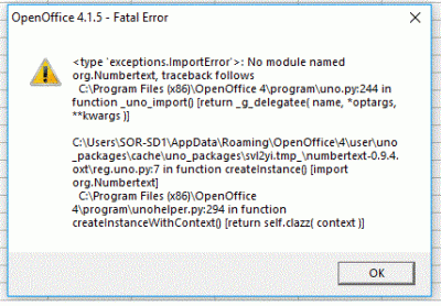 error