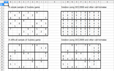 Incomplete solution for the more difficult sample