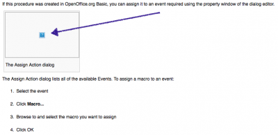 The Assign Action Dialog