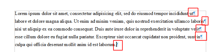 Text copied from PDF pasted into AOO