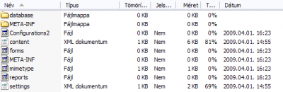 odb file structure.<br />(It is Hungarian version, but I hope you can match it to your system)