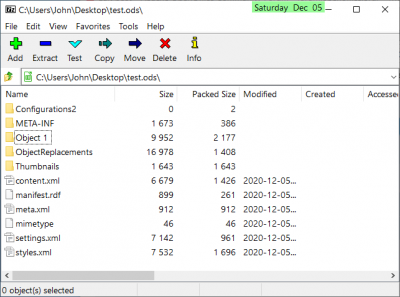 test file with one graph