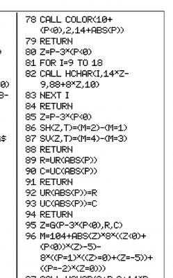 What I am getting. Notice the broken output and wrapping on long lines.