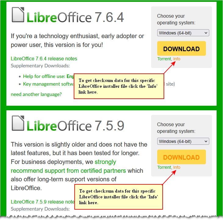 LibreOffice Checksum Info.png