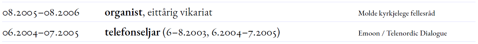 Table as seen in LO with non-fading lines?