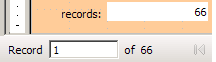 A counter field as the result of a query attached to a subform