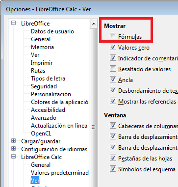 LibreOffice Calc 5.4.7 (estable)